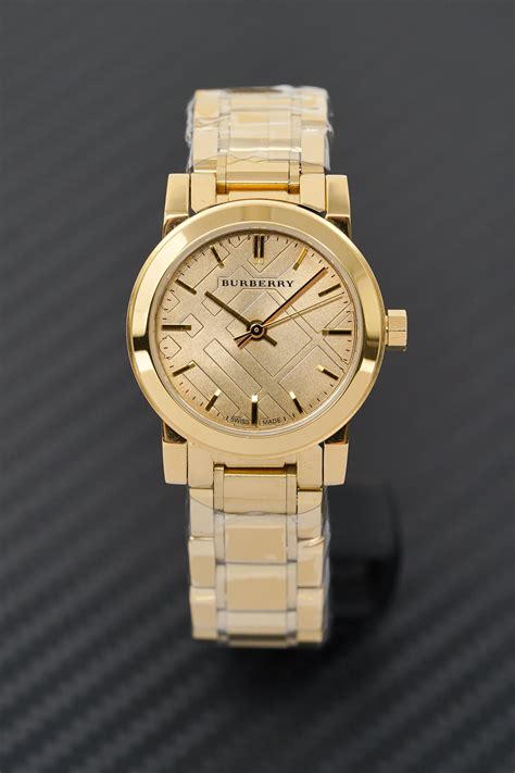 Burberry Ladies The City Gold Watch BU9227 